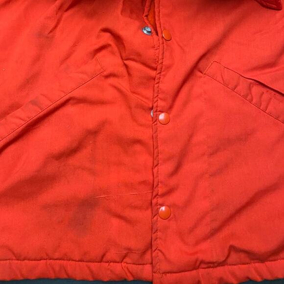 Vintage Golden Harvest Jacket Orange 1970s - Picture 6 of 7